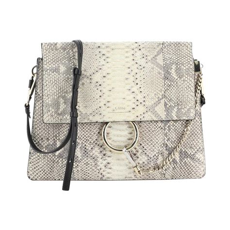 chloe medium faye day bag dupe|chloe faye python bag.